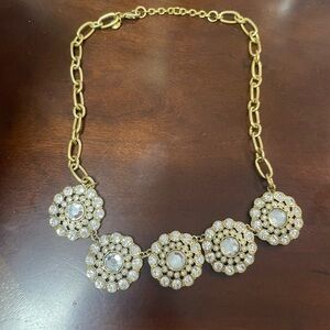 J crew circle necklace